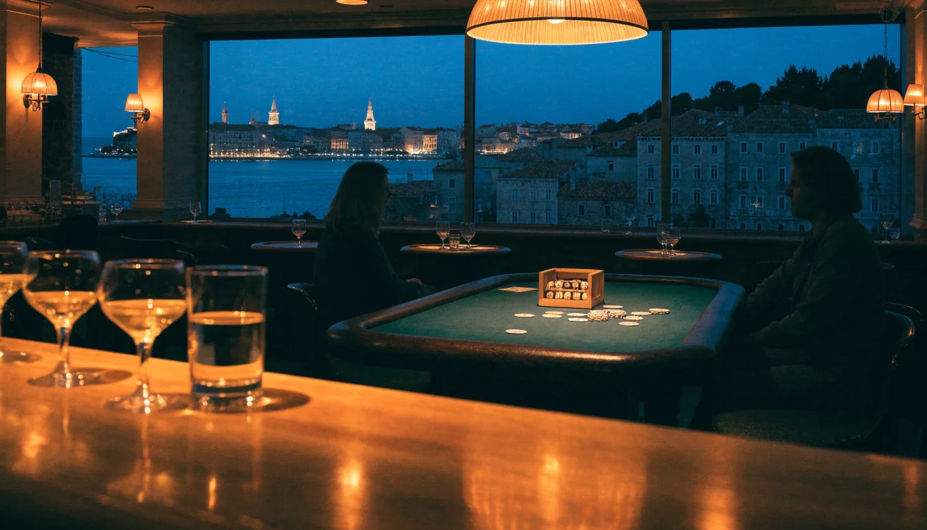 Atmosfera casina uz pogled na hrvatsku obalu